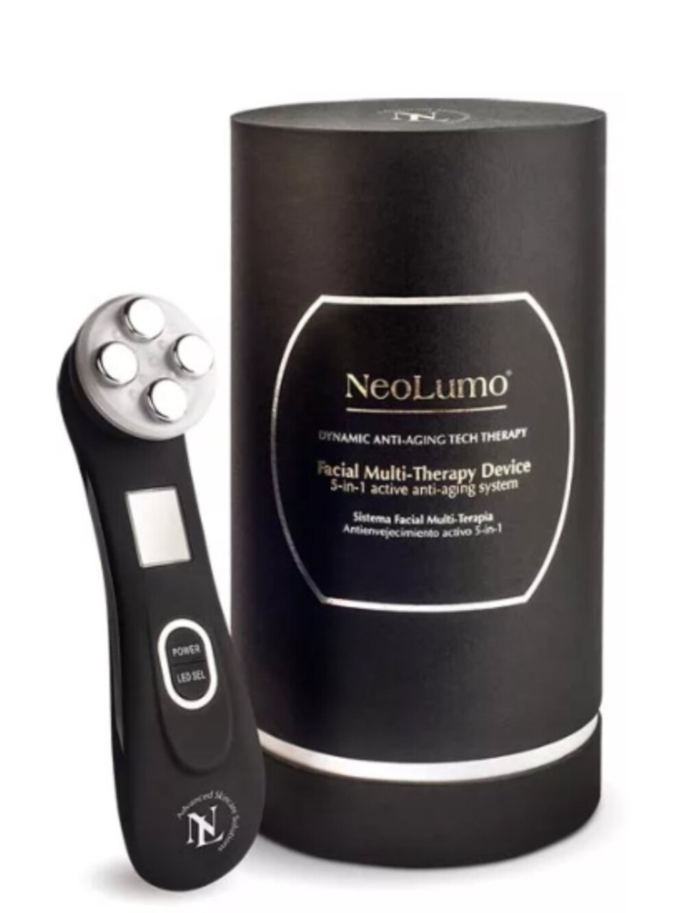 NEOLUMO ObeyYourBody FACIAL MULTI-THERAPY DEVICE-5 IN 1 ACTIVE ANTI-AGING SYSTEM